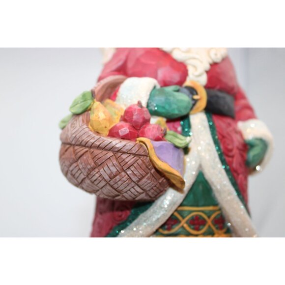 Jim Shore - A Festive Forage Santa - Heartwood Creeek - Picture 7 of 9